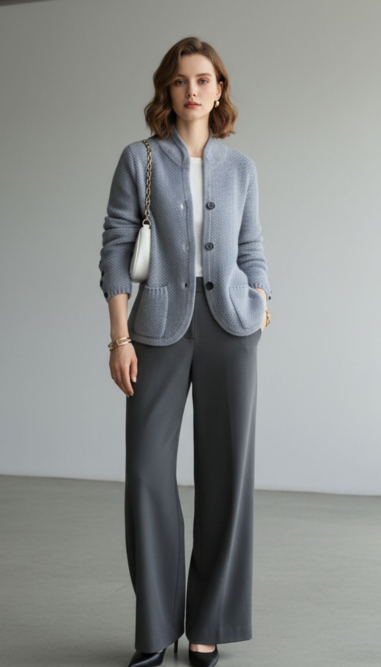 Luxurious 100% Cashmere Women's Cardigan