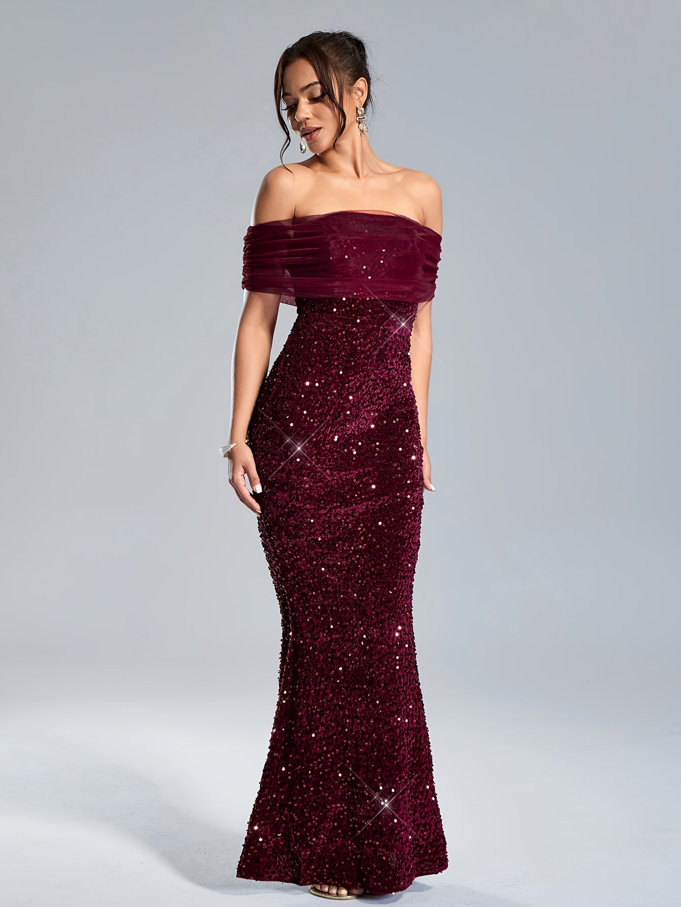 Elegant Black Party Cocktail Dress