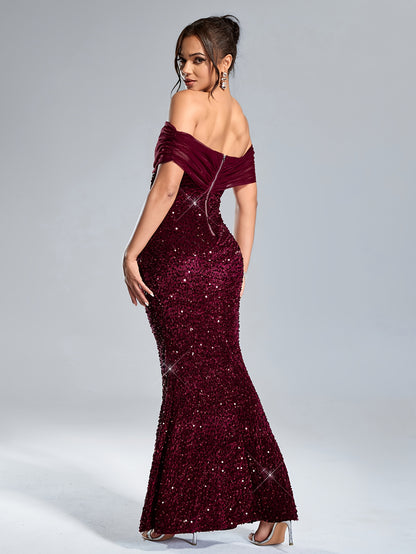 Elegant Black Party Cocktail Dress