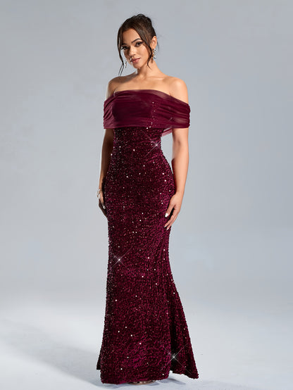 Elegant Black Party Cocktail Dress