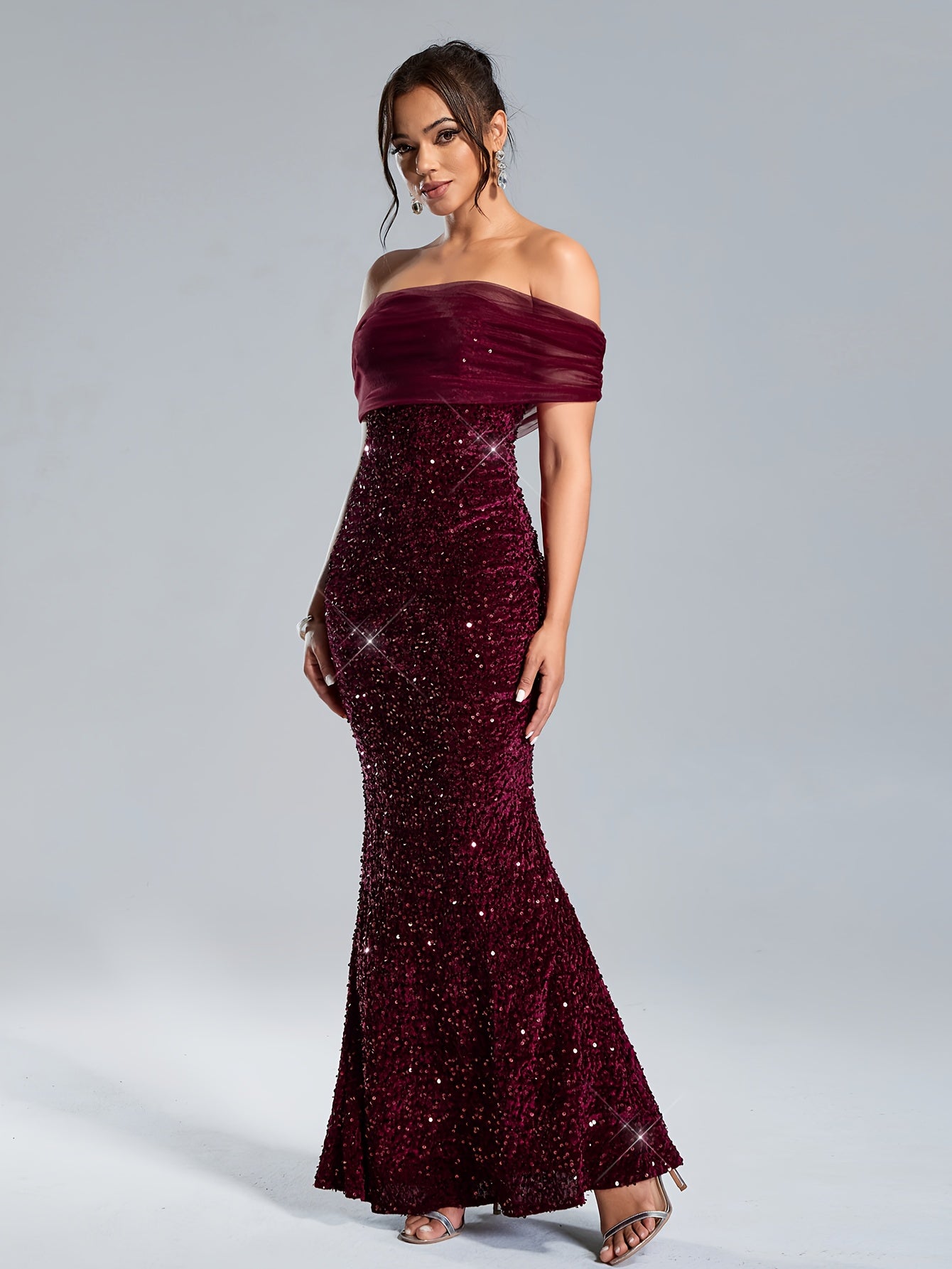 Elegant Black Party Cocktail Dress