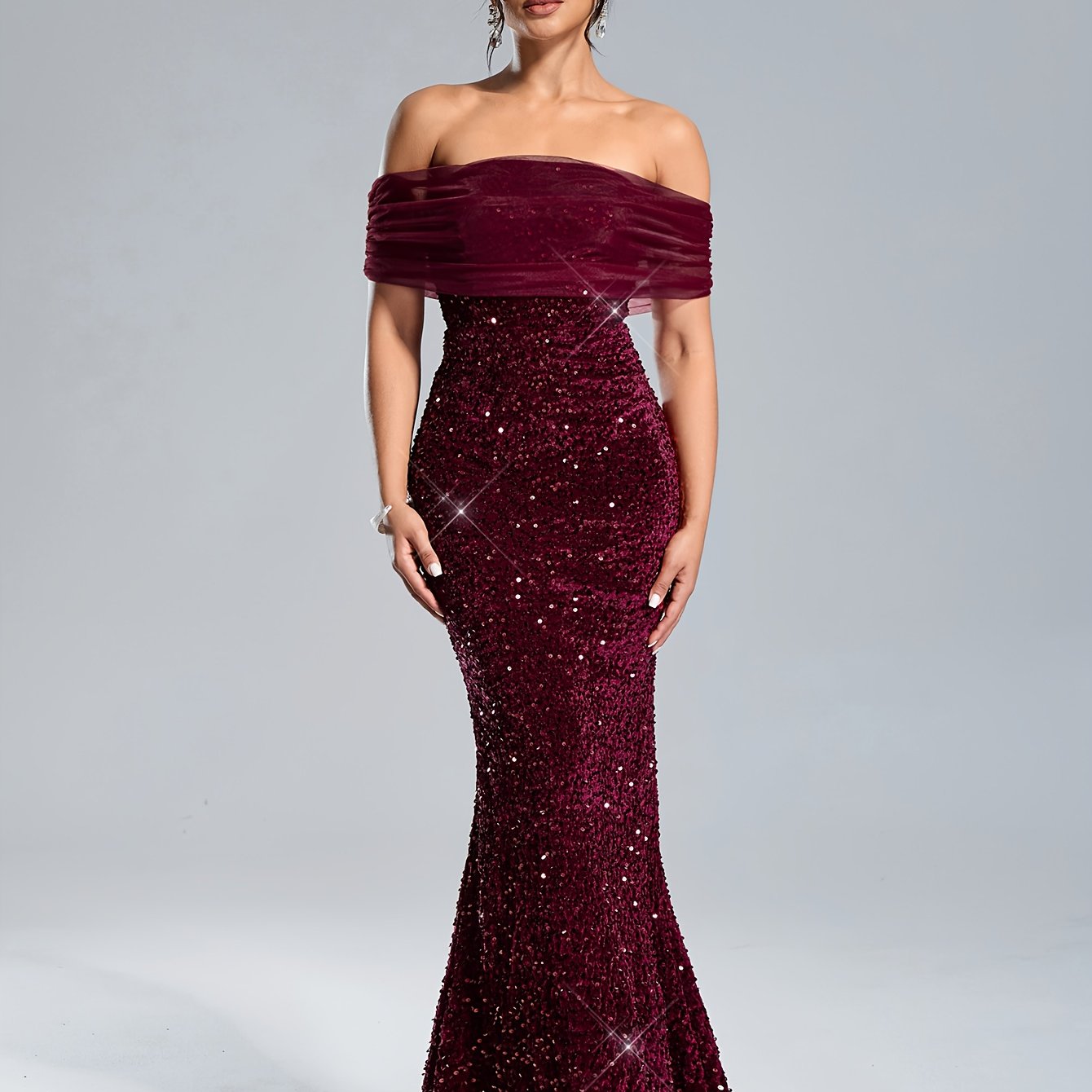 Elegant Black Party Cocktail Dress