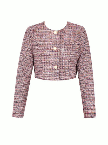 Women'S Elegant Office to Party Outfit - Chic Blazer & Dress Set, Button-Front Closure, Long Sleeve, Flattering Fit for Everyday & Formal Events - Spring/Fall Wardrobe