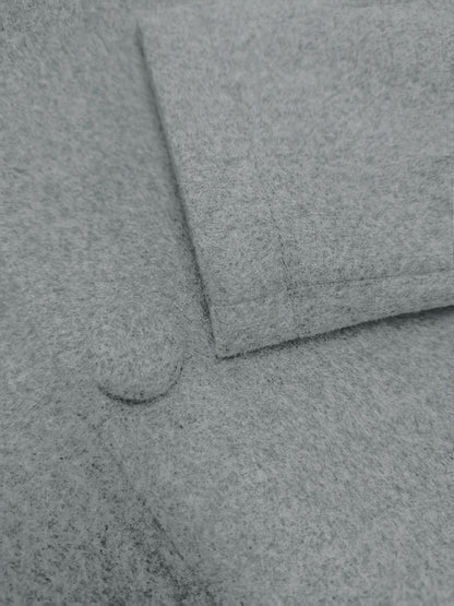 Elegant Fashion Women'S Solid Color Long Sleeve Button-Up Top and Pleated Dress Set, Suitable for Autumn Winter Daily Wear, Casual Outing, Office Wear, Casual Attire, Pleated Skirt, Buttonup Top, Long Sleeve Top, Office Ladies