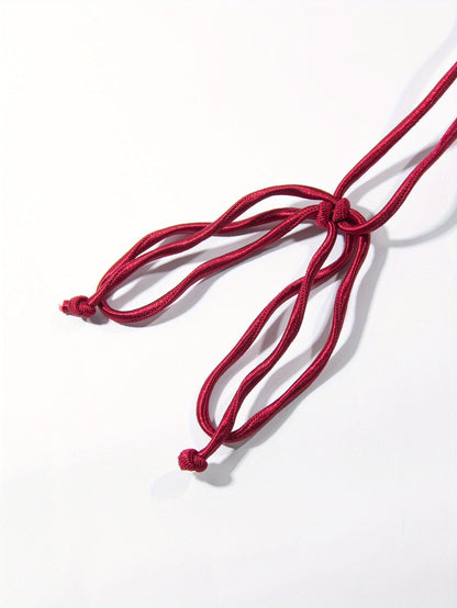 Sexy Criss Cross Neck Bodycon Dress | High Slit, Solid Color, Hollow Detail, Suitable for Spring/Summer/Fall