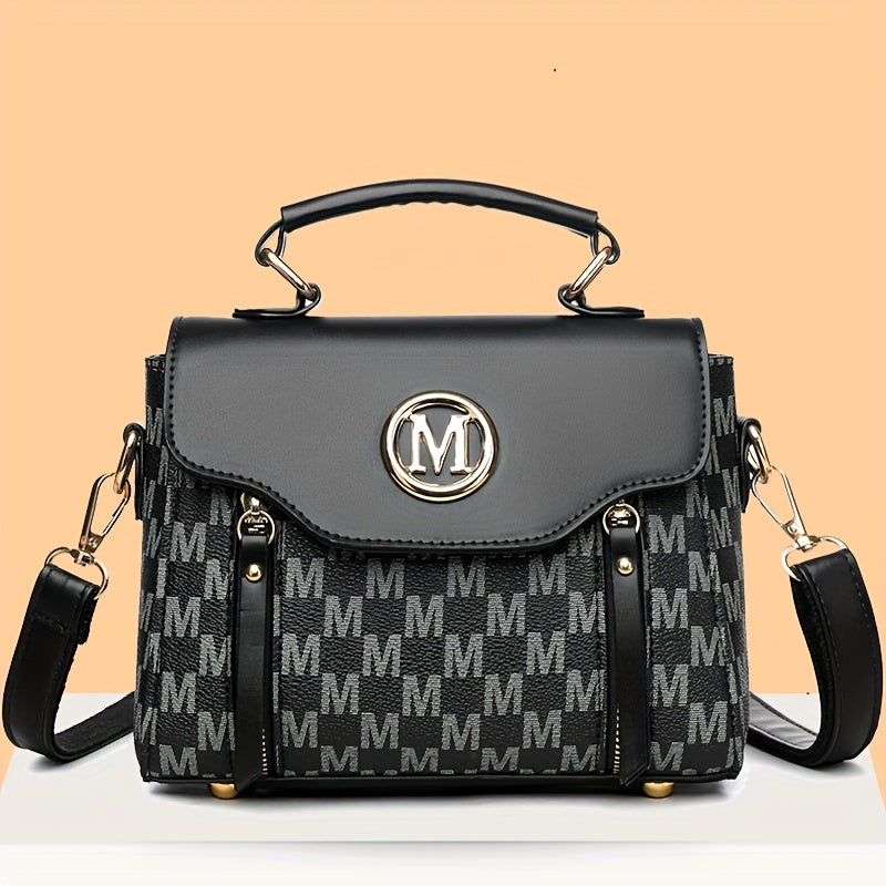 Fashionable Vintage Patterned Women'S Shoulder Bag | Multi-Pocket, Removable Strap, Large Capacity, Ideal for Daily Outings, Travel, Work, Shopping, and Dining, Great Gift for Family and Friends