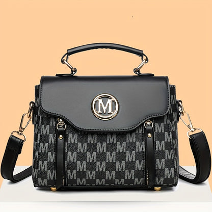 Fashionable Vintage Patterned Women'S Shoulder Bag | Multi-Pocket, Removable Strap, Large Capacity, Ideal for Daily Outings, Travel, Work, Shopping, and Dining, Great Gift for Family and Friends