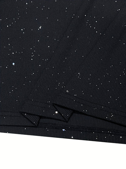 Vestido de Festa Sexy para Mulher - Elegante Vestido de Noite Formal com Costas Abertas, Roupa de Festa Bodycon para Discoteca, Casamento, Baile de Finalistas - Roupa Formal Feminina para Todas as Estações, Roupa de Discoteca, Estilo Sofisticado, Mulheres Elegantes