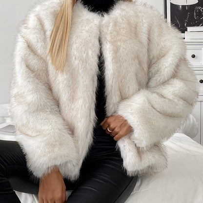 Women's Ultra-Warm Faux Fur Winter Coat