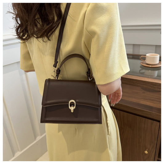 Women's Convertible Crossbody Bag - Detachable Strap Shoulder Purse, with Golden-Tone Hardware, Minimalist Everyday & Formal Handbag for Women (Black, Pink, White) - Lightweight & Durable Design